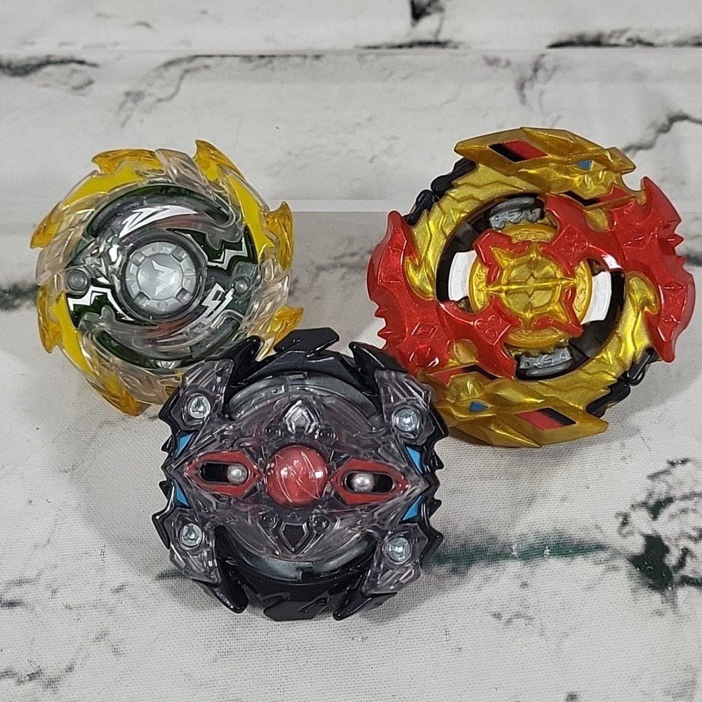 Beyblade Burst Lot Of 3 Hasbro/ Takara Tomy Metal Plastic #2
